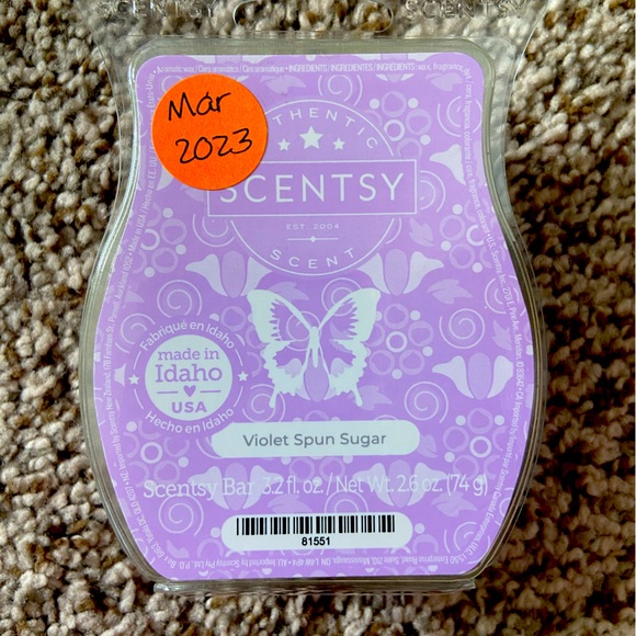 Scentsy Other - Violet Spun Sugar Scentsy Wax Bar